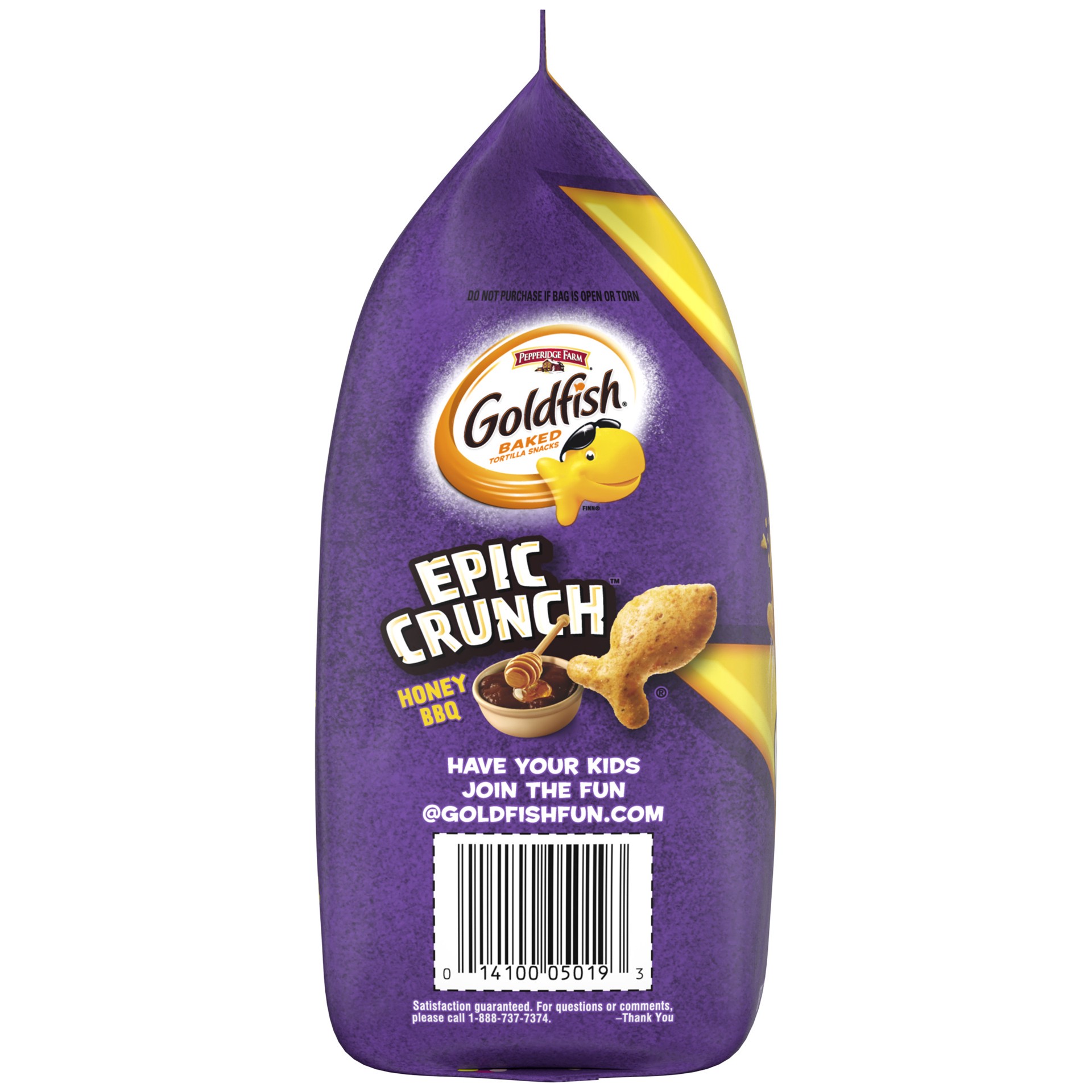 slide 3 of 5, Pepperidge Farm Goldfish Epic Crunch™ Honey BBQ Crackers, 5.5 oz. Bag, 5.5 oz