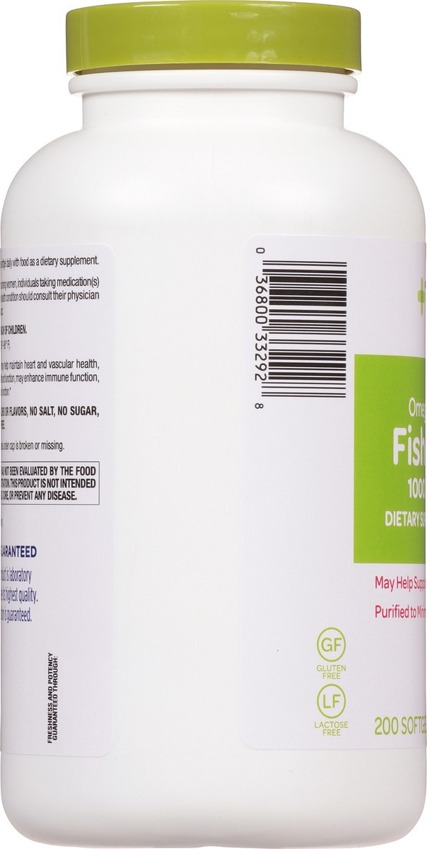 slide 5 of 9, TopCare Health Omega-3 1000 mg Fish Oil 200 Softgels, 200 ct