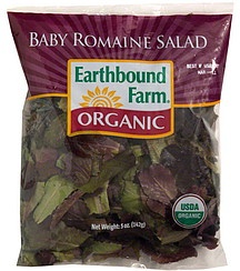 slide 1 of 1, Earthbound Farm Organic Baby Romaine, 1 ct