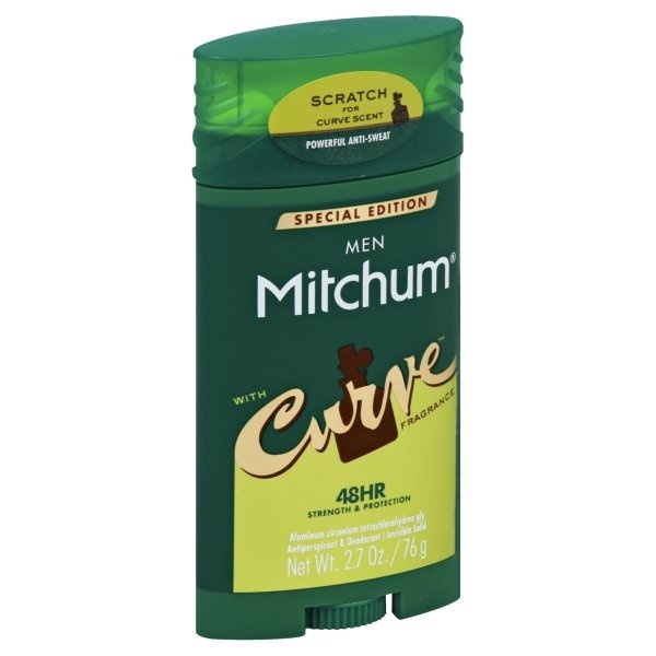 slide 1 of 1, Mitchum Men's with Curve Antiperspirant Deodorant, 2.7 oz