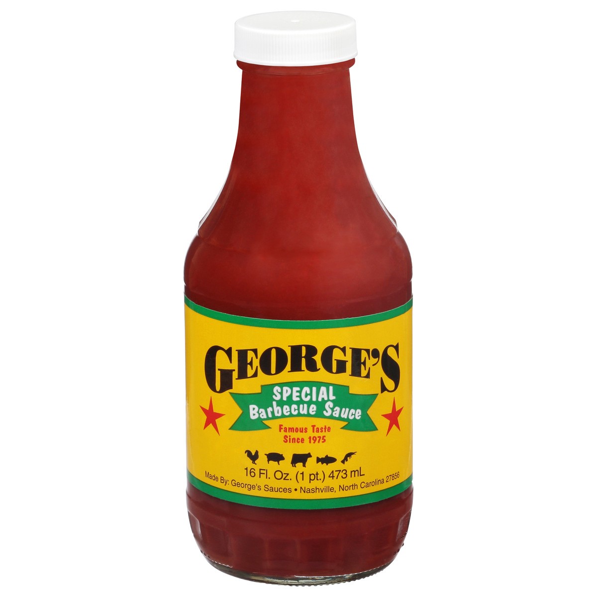 slide 1 of 9, George's Special Barbecue Sauce 16 fl oz, 16 fl oz