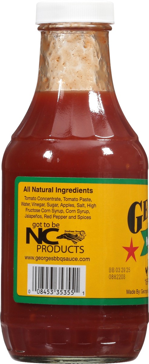 slide 6 of 9, George's Special Barbecue Sauce 16 fl oz, 16 fl oz