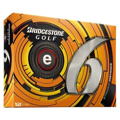 slide 1 of 1, Bridgestone Golf E6 Straight Distance Golf Balls, 12 ct