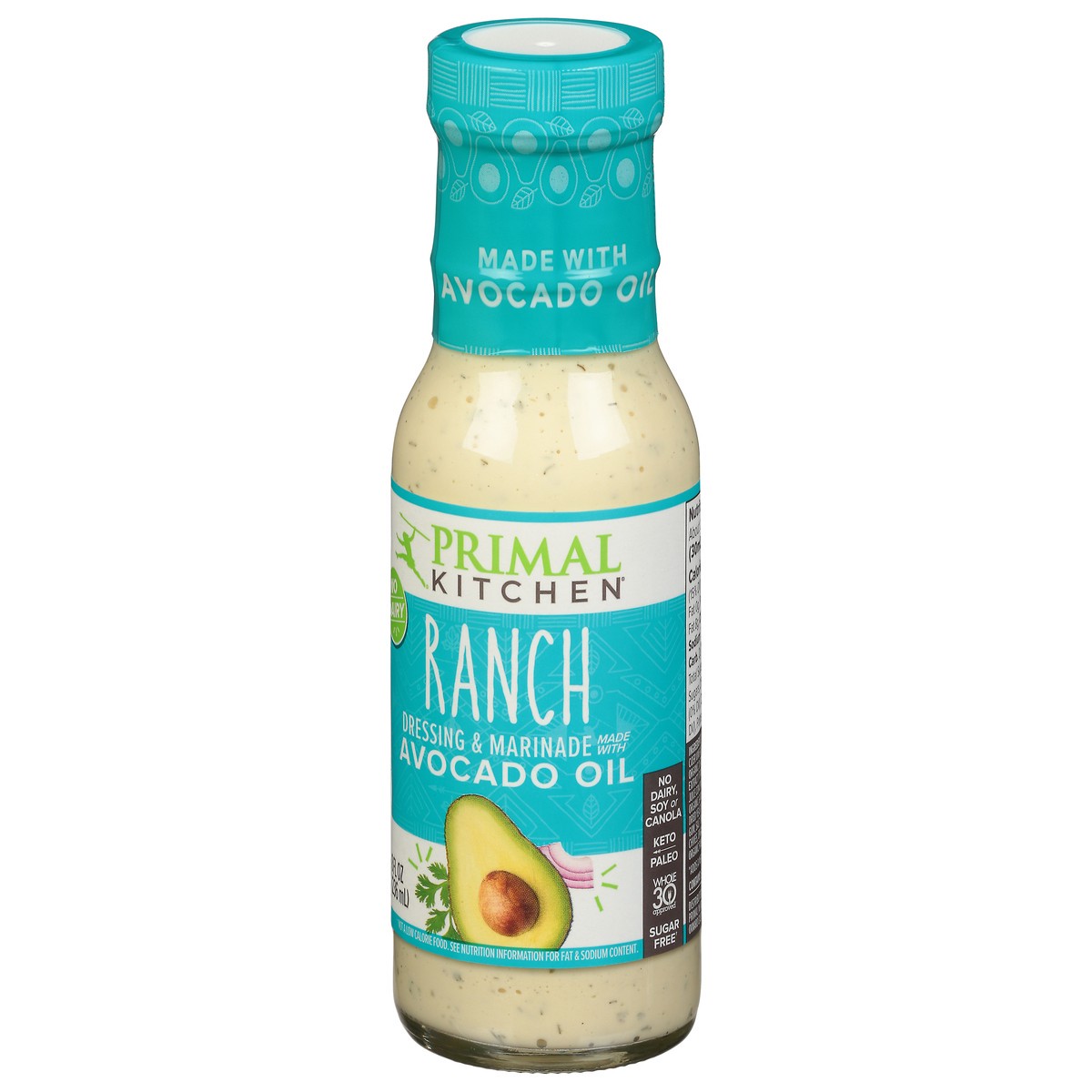 slide 3 of 9, Primal Kitchen Ranch Dressing & Marinade 8 fl oz, 8 fl oz