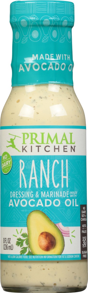 slide 9 of 9, Primal Kitchen Ranch Dressing & Marinade 8 fl oz, 8 fl oz