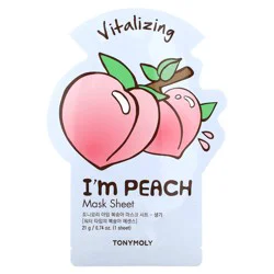 Tony Moly I'm Peach Vitalizing Beauty Mask Sheet - 1 Sheet - 0.74 oz (21 g)