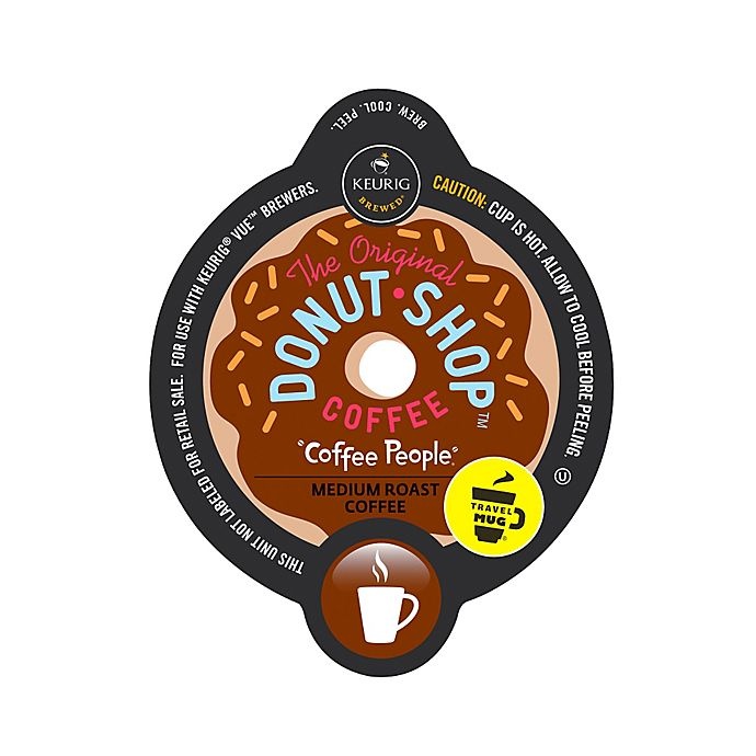 slide 1 of 1, Vue The Original Donut Shop Coffee People Travel Mug Coffee for Keurig Brewers, 12 ct