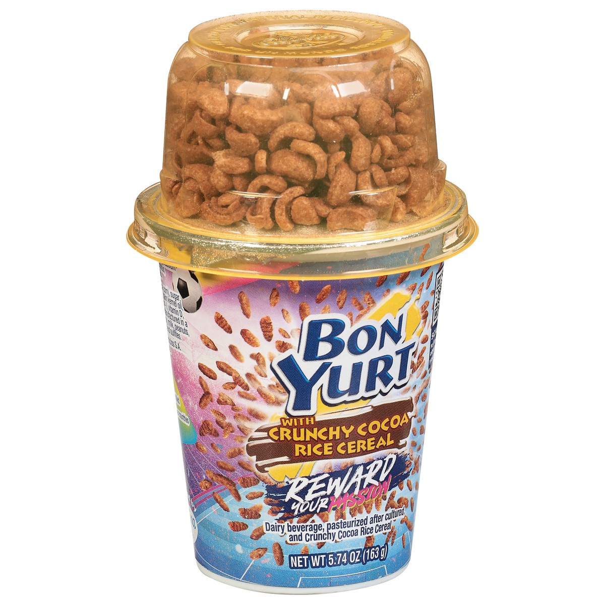 slide 4 of 9, Bon Yurt with Crunchy Cocoa Rice Cereal with Crunchy Cocoa 5.74 oz, 5.74 oz