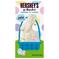 Hershey's Cookies 'n' Creme Polka Dot Bunny Easter Candy Gift Box - 4.25 oz