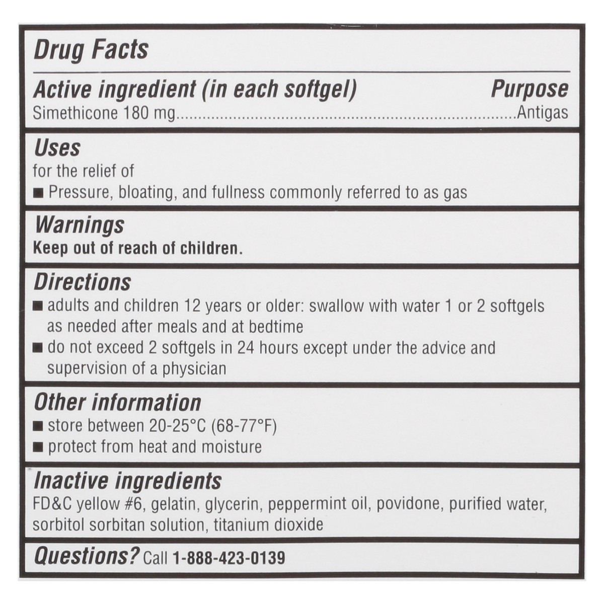 slide 4 of 16, TopCare Gas Relief, 50 ct