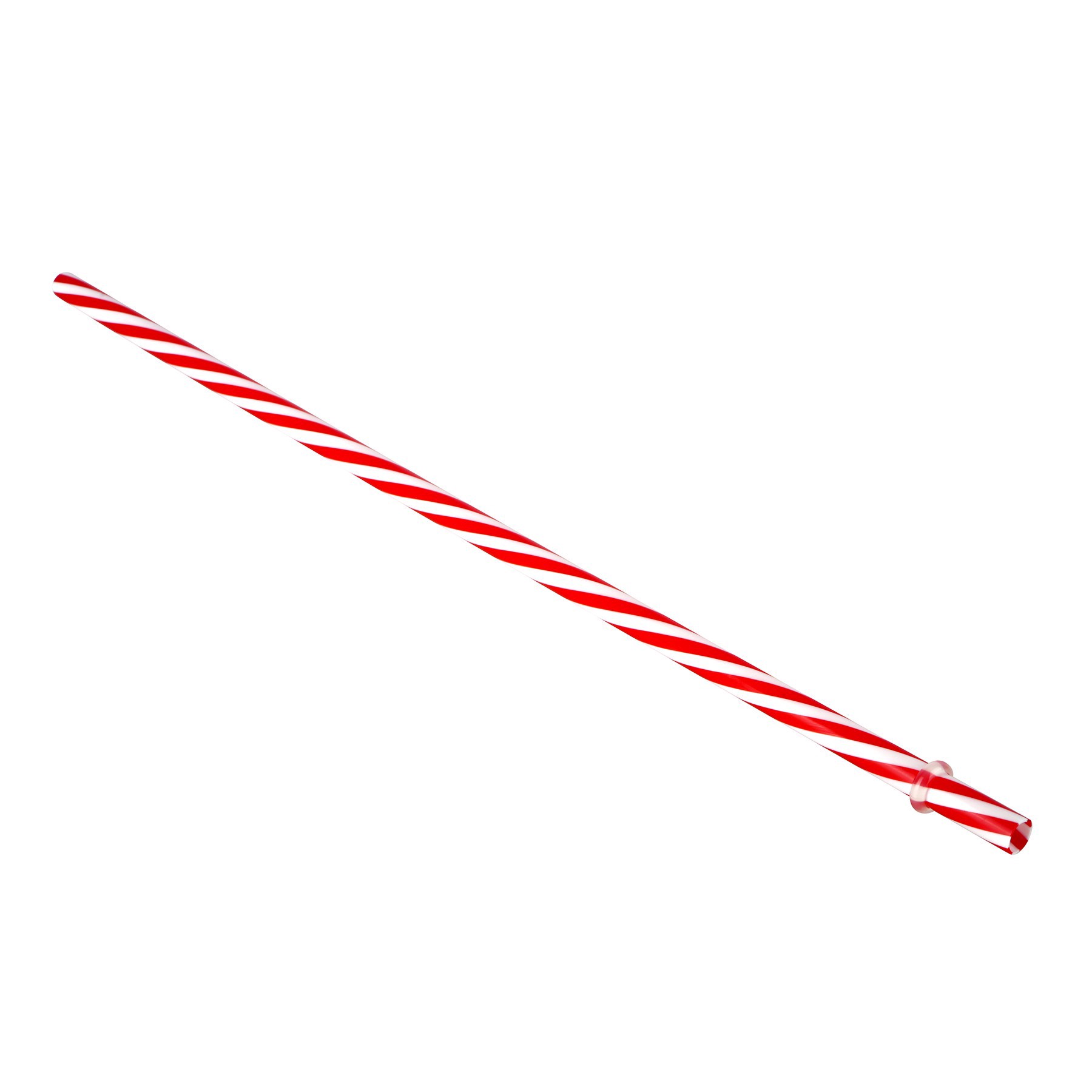 slide 2 of 2, 12.25" Christmas Plastic Straw Set By Ashland, 12.25 in