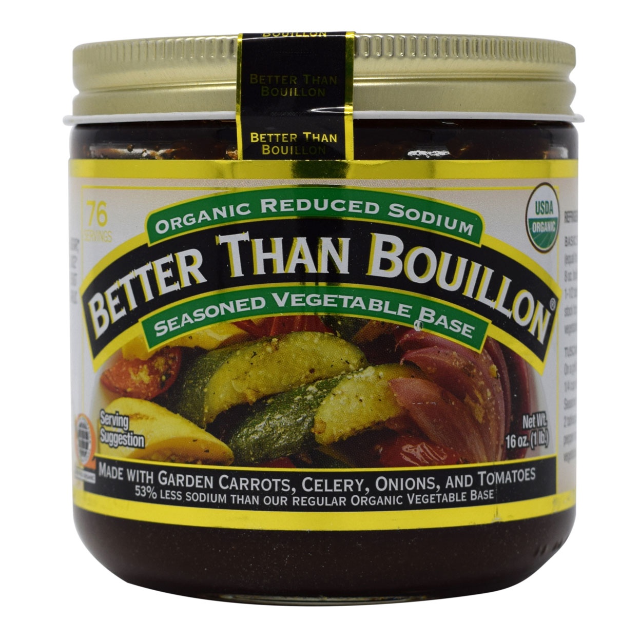 slide 1 of 1, Better than Bouillon Organic Vegetable Base, 