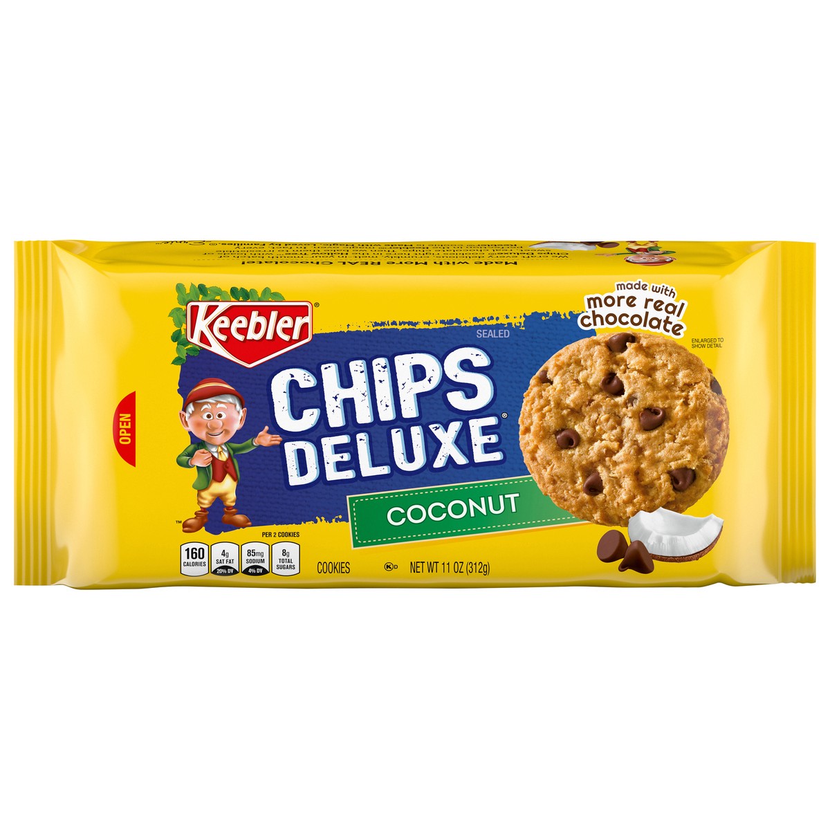 slide 1 of 9, Keebler Coconut Cookies 11 oz, 11 oz