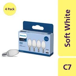 Philips 4W Incandescent Night Light Bulbs