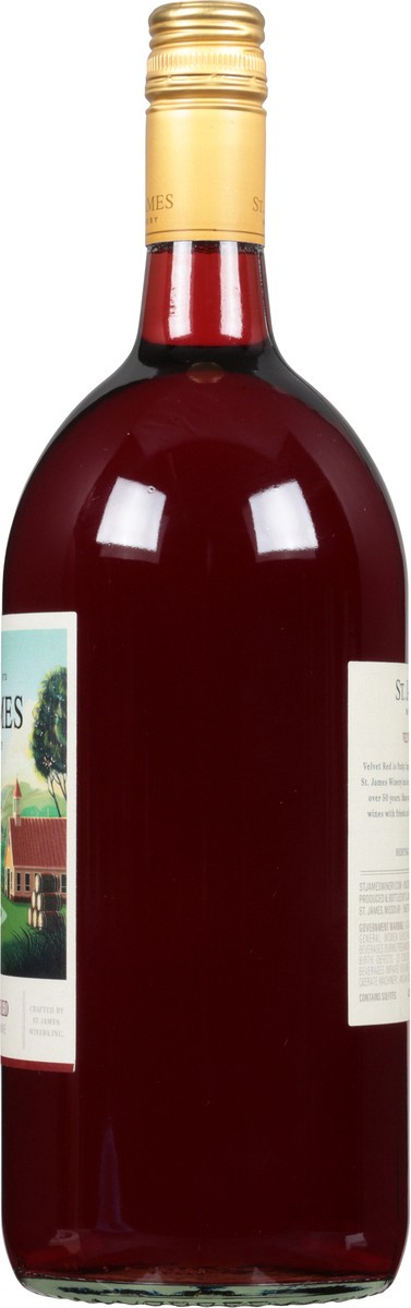 slide 2 of 10, St. James Winery Velvet Red 1.5 l, 1.5 l
