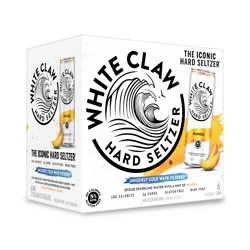White Claw 6 Pack Spiked Mango Hard Seltzer 6 ea