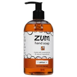 Zum Hand Soap, Amber