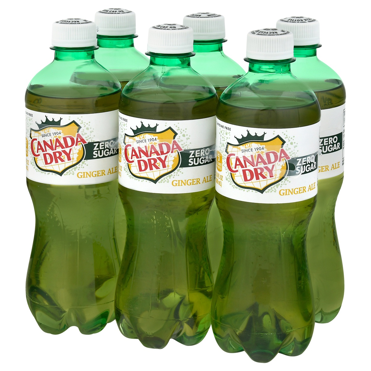 slide 3 of 11, Canada Dry Diet Ginger Ale, 6 ct; 16.9 oz