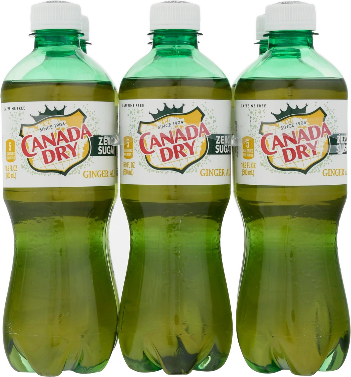 slide 9 of 11, Canada Dry Diet Ginger Ale, 6 ct; 16.9 oz