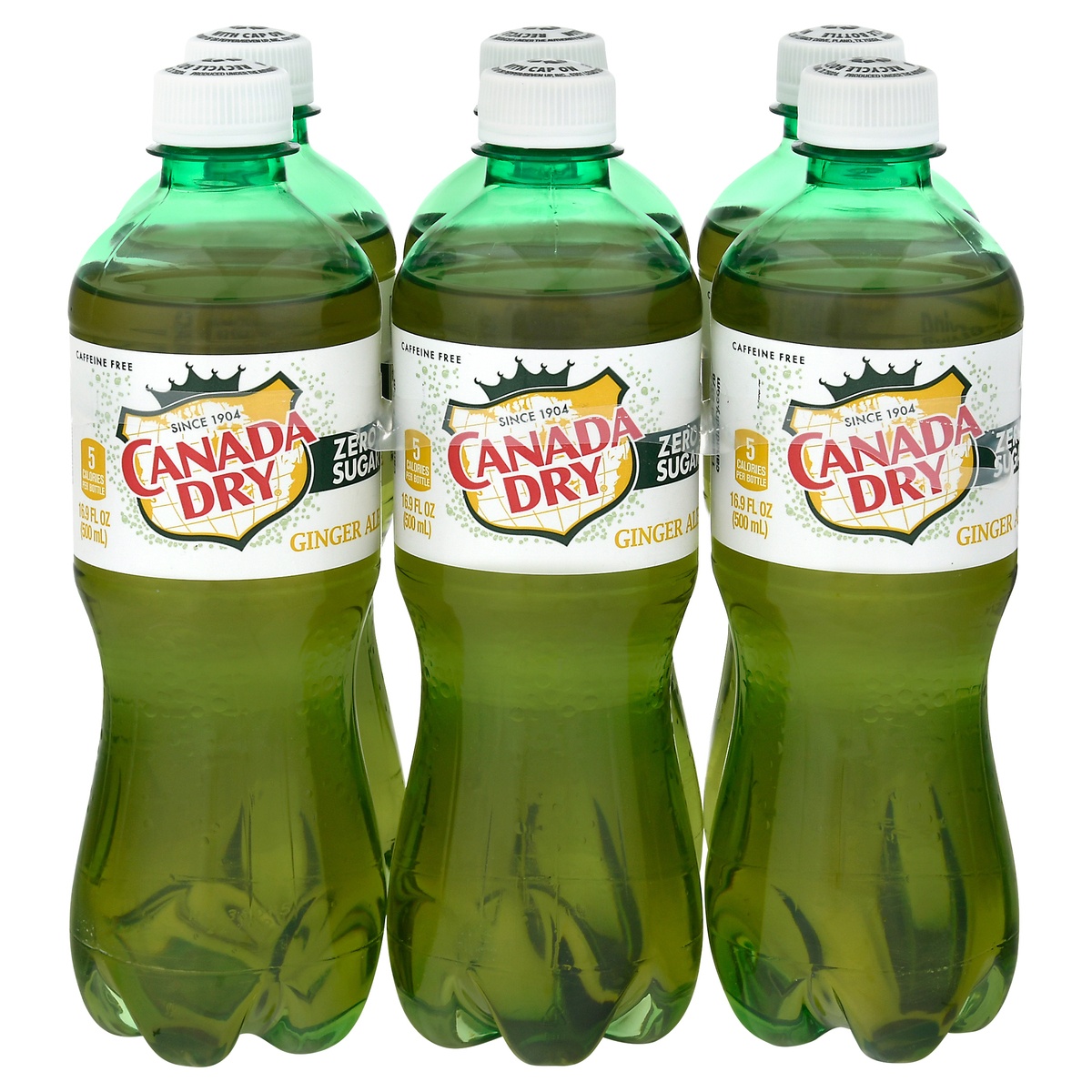 slide 1 of 11, Canada Dry Diet Ginger Ale, 6 ct; 16.9 oz