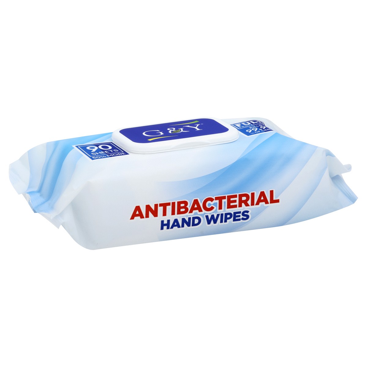 slide 3 of 12, G & Y Antibacterial Hand Wipes 90 ea, 90 ct