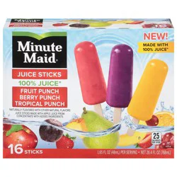 Minute Maid Juice Sticks Sticks - 16 ct