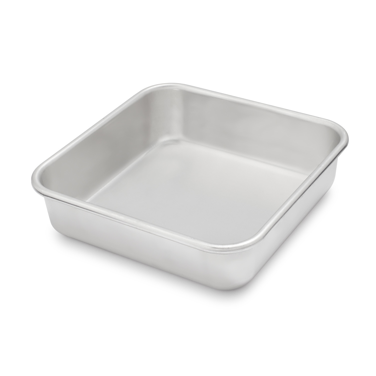 slide 1 of 1, Nordic Ware Square Cake Pan - Silver, 9 in x 9 in