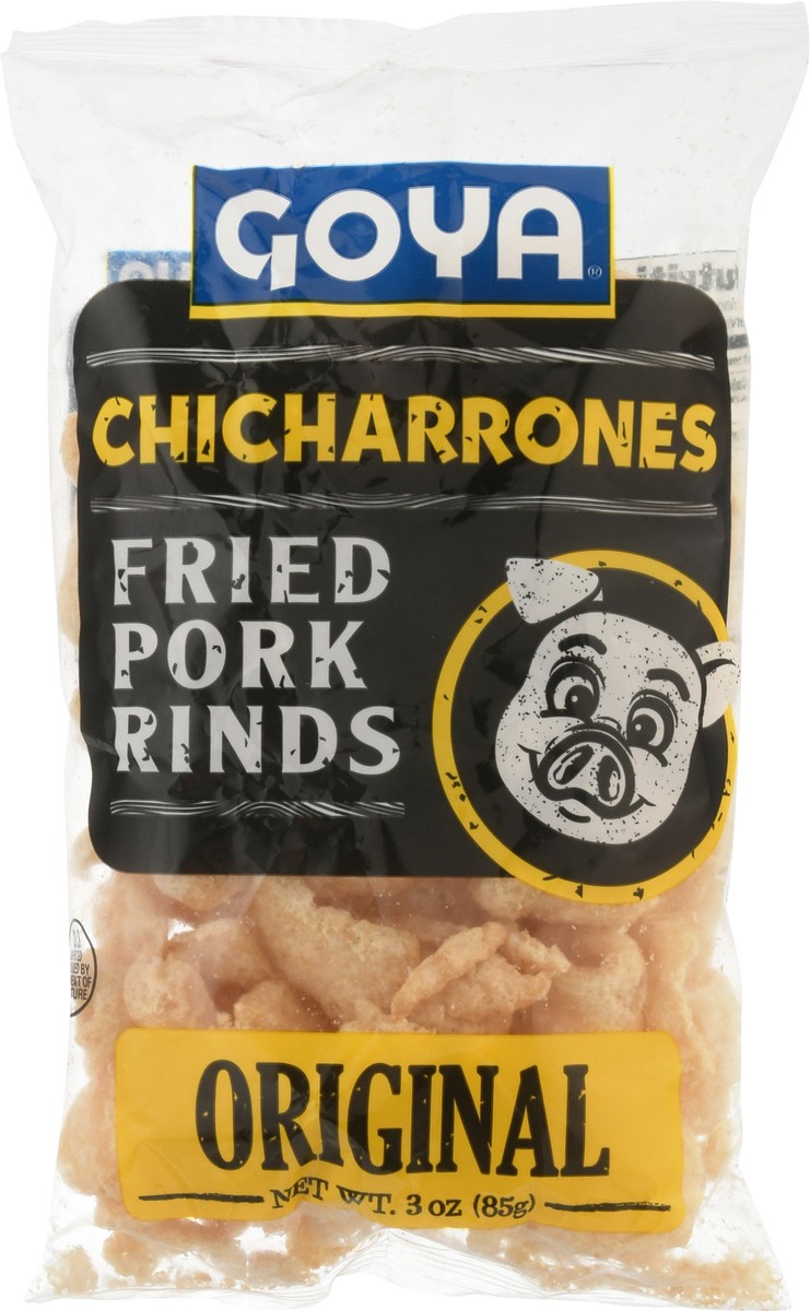 slide 4 of 14, Goya Original Chicharrones Fried Pork Rinds 3 oz, 3 oz