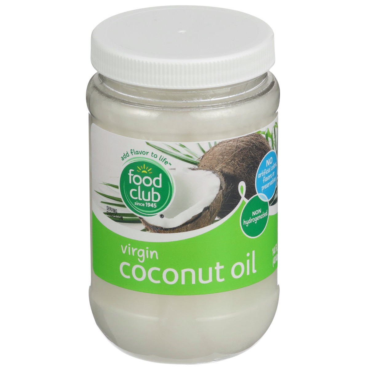 slide 1 of 9, Food Club Virgin Coconut Oil, 14 fl oz