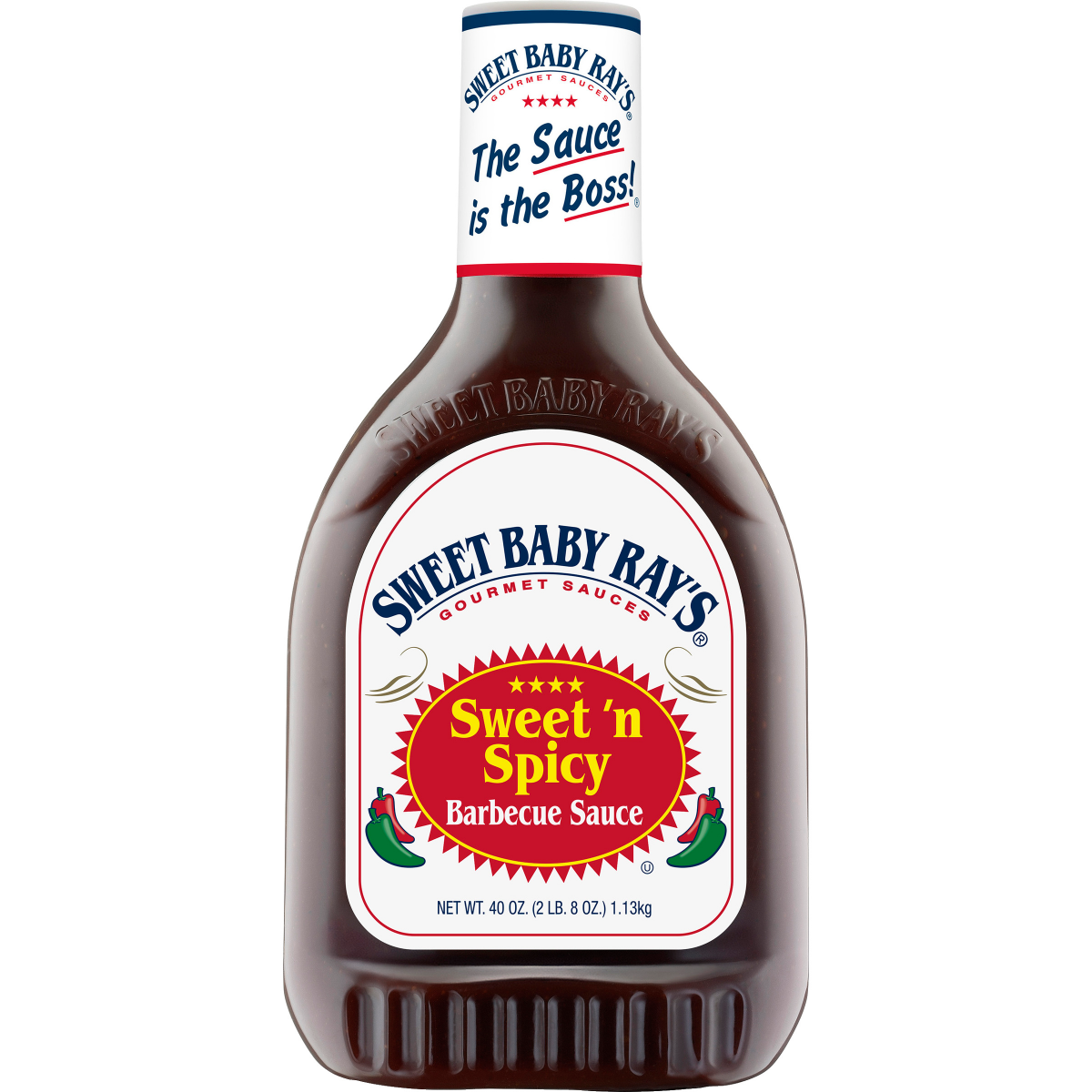 slide 1 of 29, Sweet Baby Ray's Sweet 'n Spicy Barbecue Sauce 40 oz, 40 oz