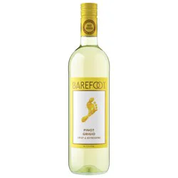 Barefoot Cellars Pinot Grigio White Wine 750ml
