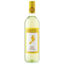 Barefoot Cellars Pinot Grigio White Wine 750ml