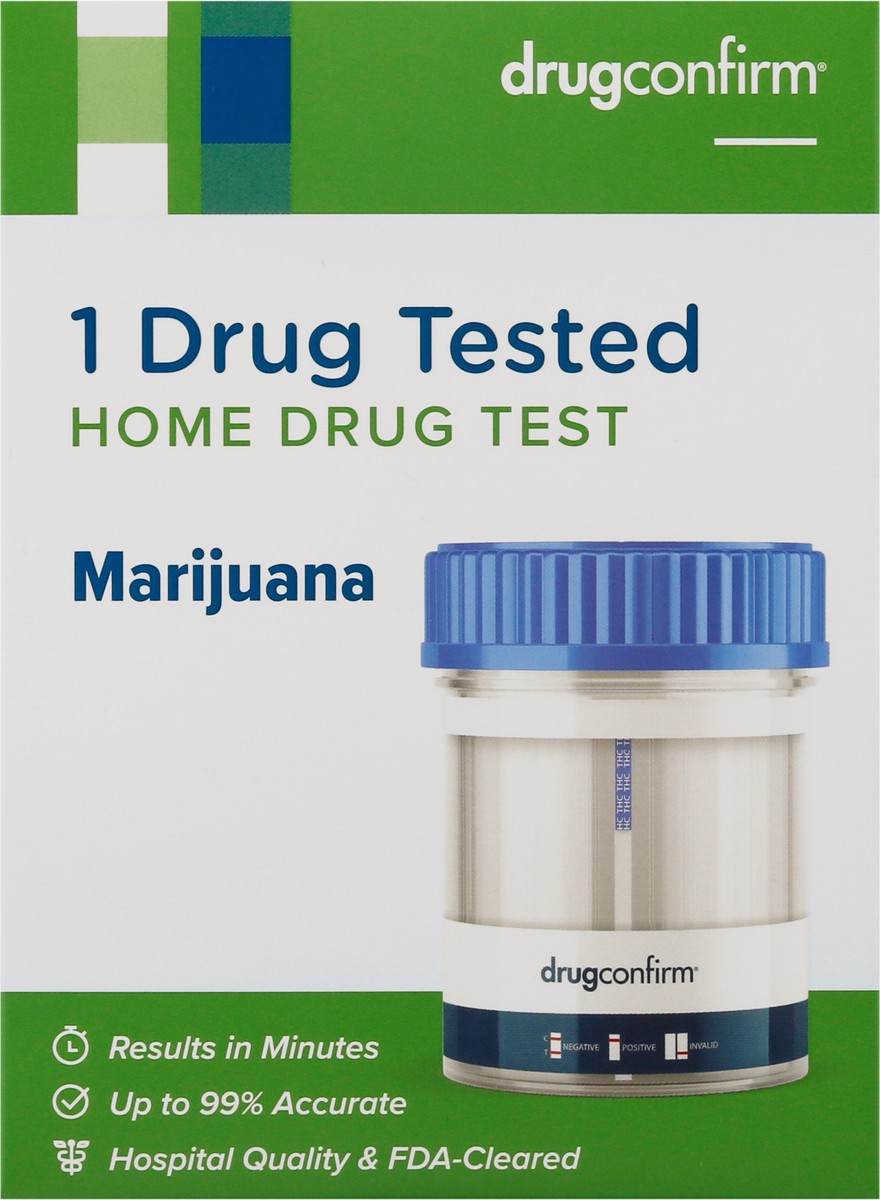 slide 9 of 9, DrugConfirm Marijuana Home Drug Test 1 ea, 1 ct