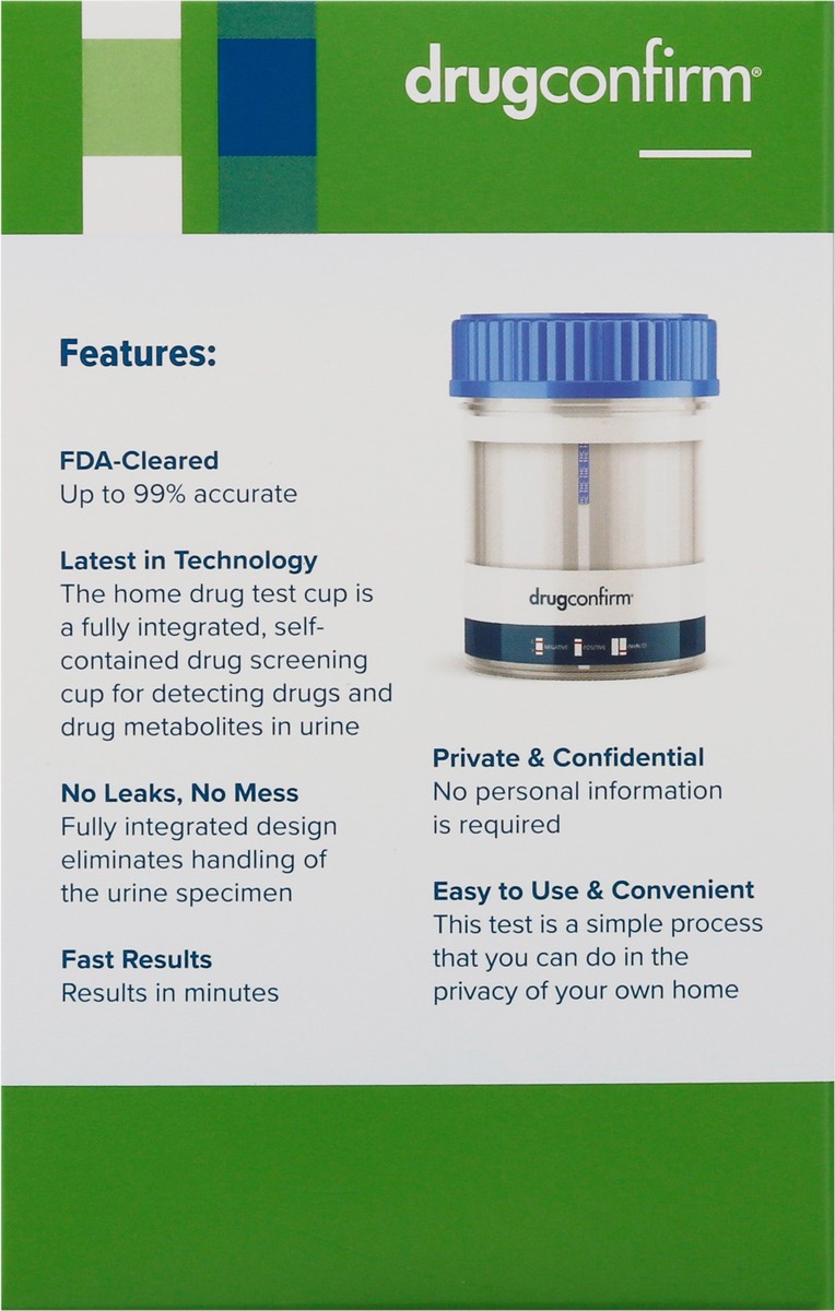 slide 8 of 9, DrugConfirm Marijuana Home Drug Test 1 ea, 1 ct