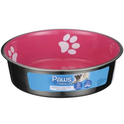 Paws Happy Life Stainless Steel Dog Dish
