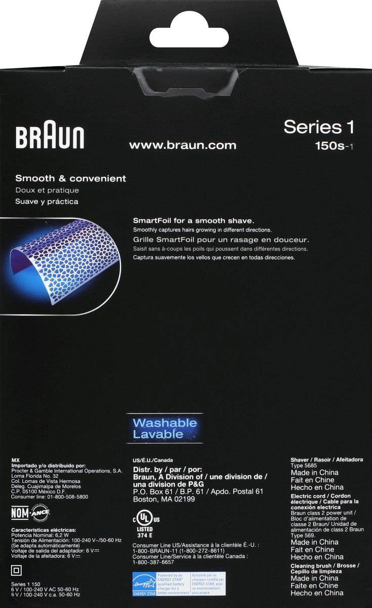 slide 2 of 5, Braun Shaver 1 ea, 1 ct