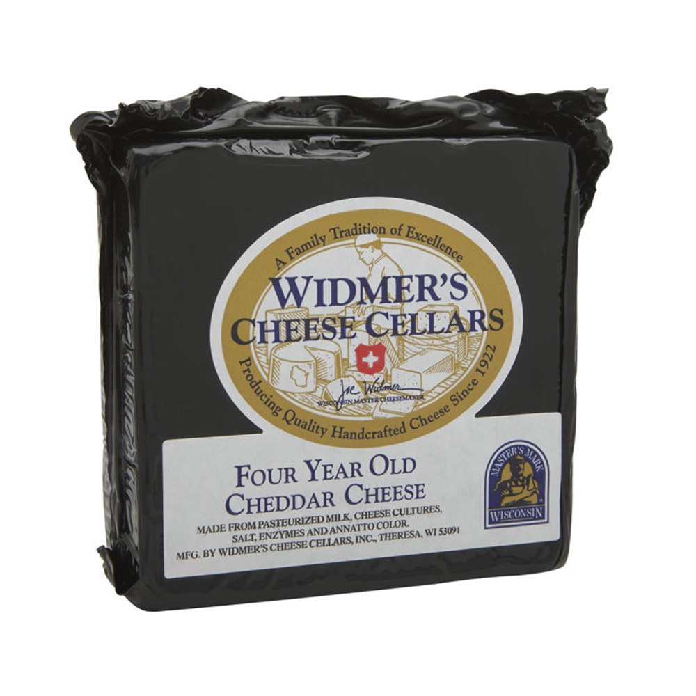 slide 1 of 1, Widmer's Cheese Cellars 4 Year Aged Cheddar Cuts Cheese, 8 oz