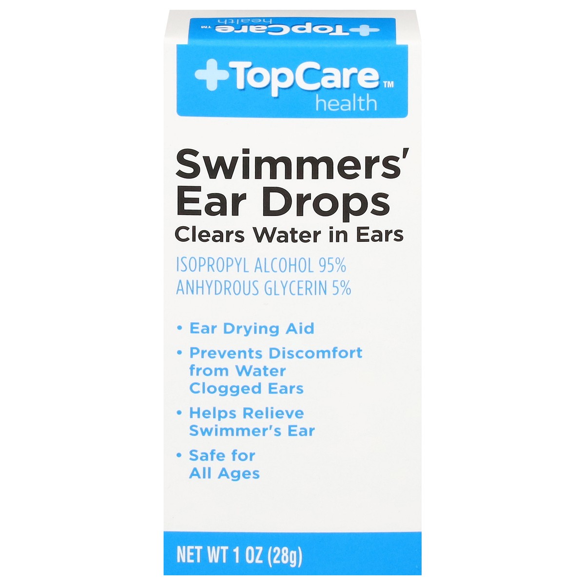 slide 1 of 16, Topcare Swimmers Aid Ear Drops, 1 oz