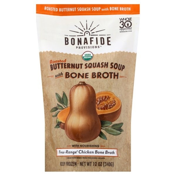 slide 1 of 1, Bonafide Provisions Organic Butternut Squash Soup, 12 oz