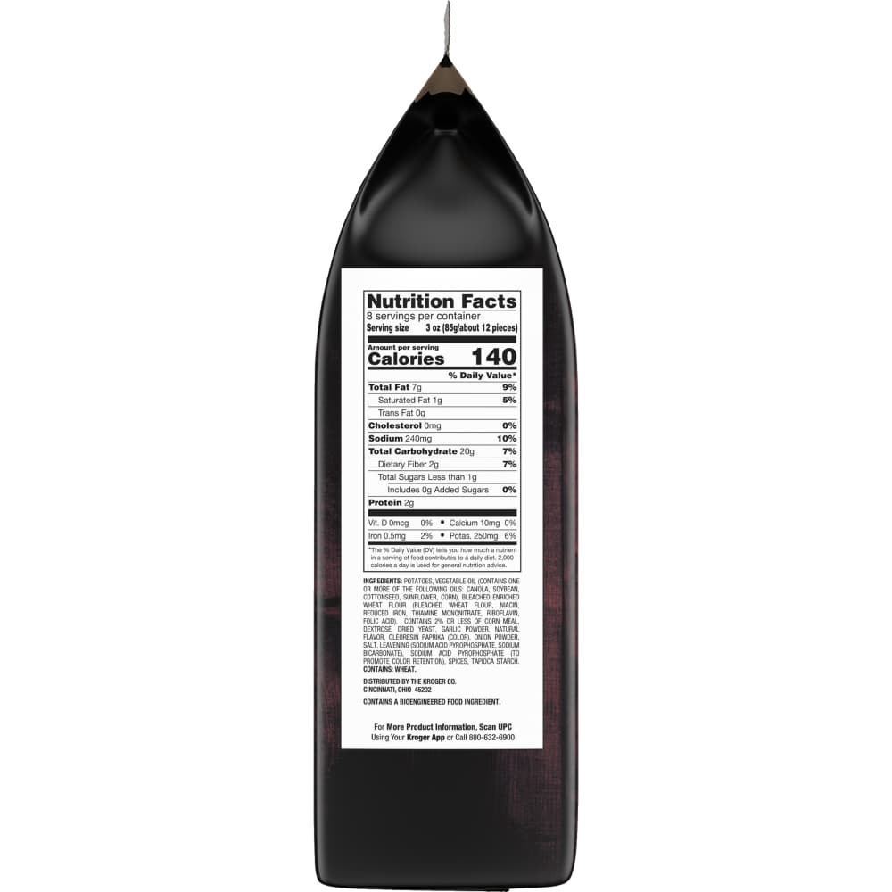 slide 2 of 4, Kroger Seasoned Crispy Fries, 24 oz