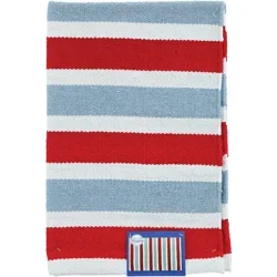 Destination Holiday Scatter Rug - Red White Blue Stripe