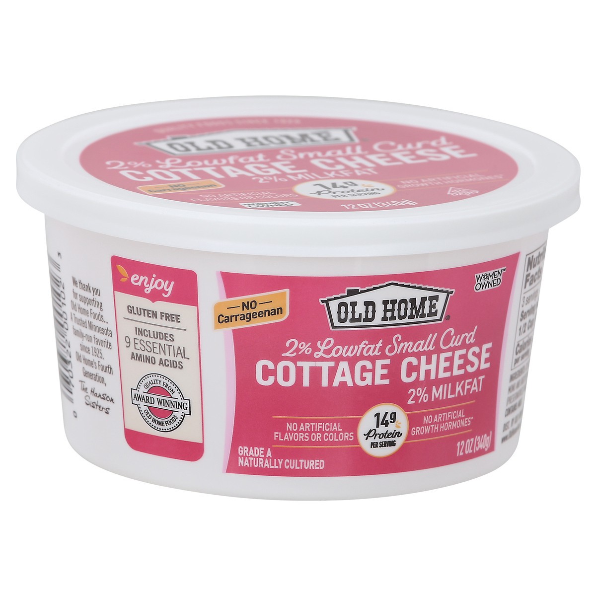 slide 6 of 9, Old Home 2% Cottage Cheese, 12 oz