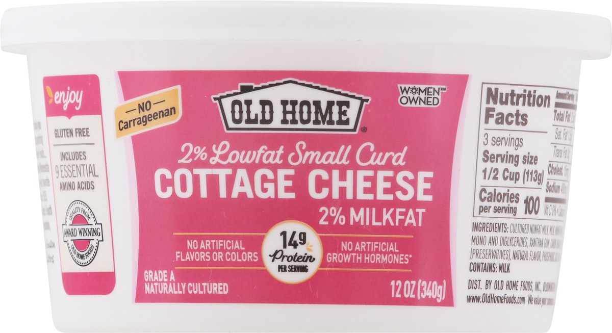 slide 3 of 9, Old Home 2% Cottage Cheese, 12 oz