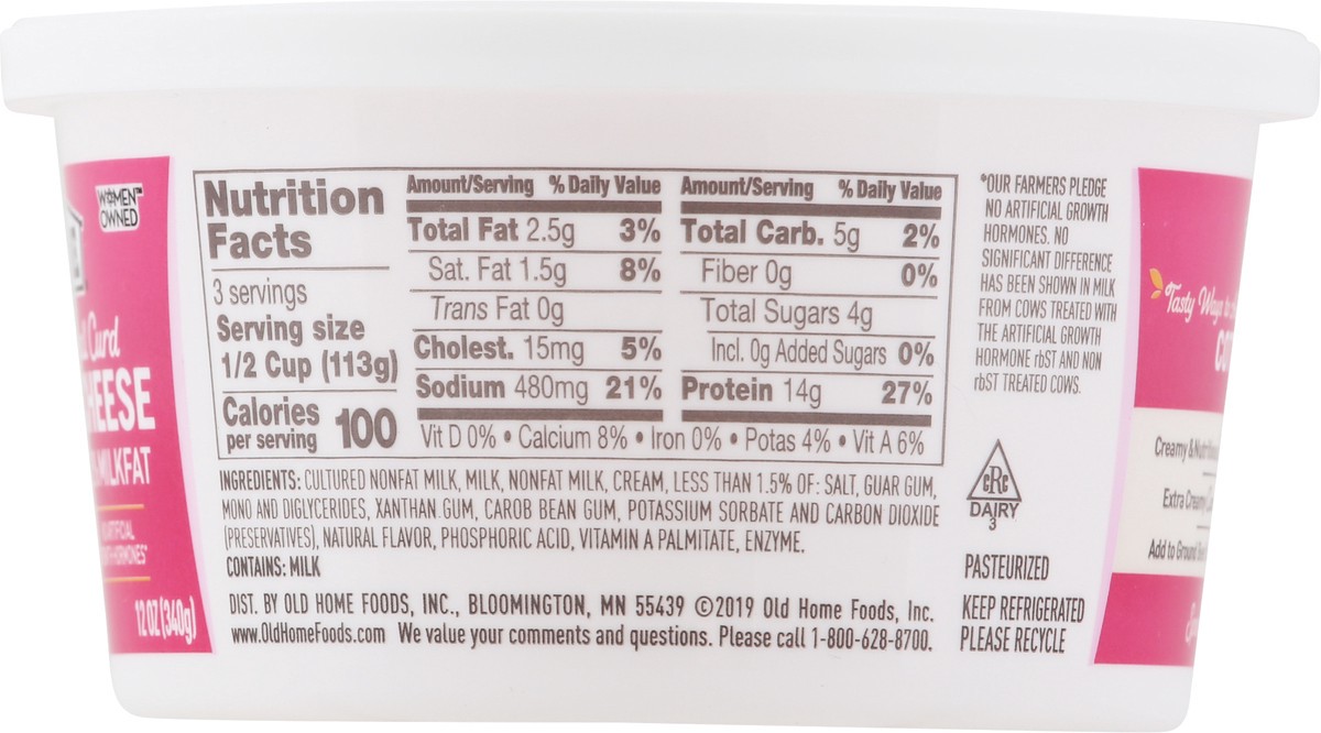 slide 2 of 9, Old Home 2% Cottage Cheese, 12 oz