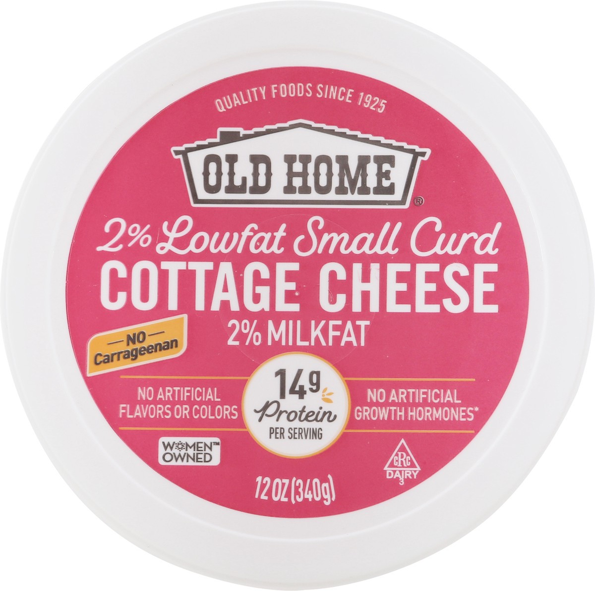 slide 4 of 9, Old Home 2% Cottage Cheese, 12 oz