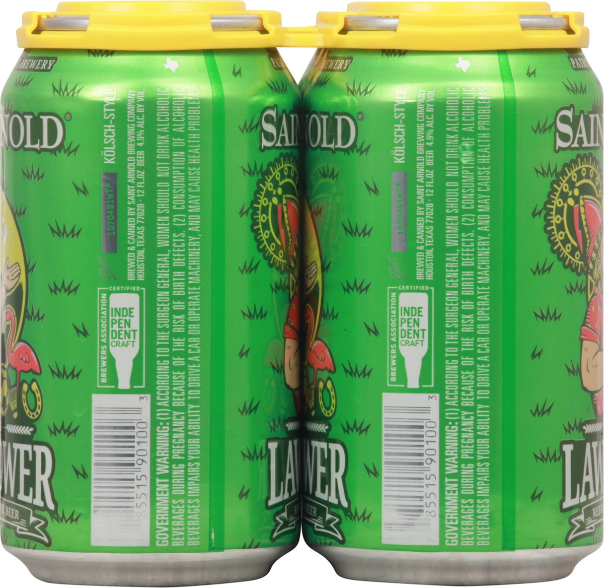 slide 6 of 11, Saint Arnold Lawnmower Can, 6 ct; 12 oz