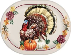 Creative Converting Ovl Plattr Vntg Turky