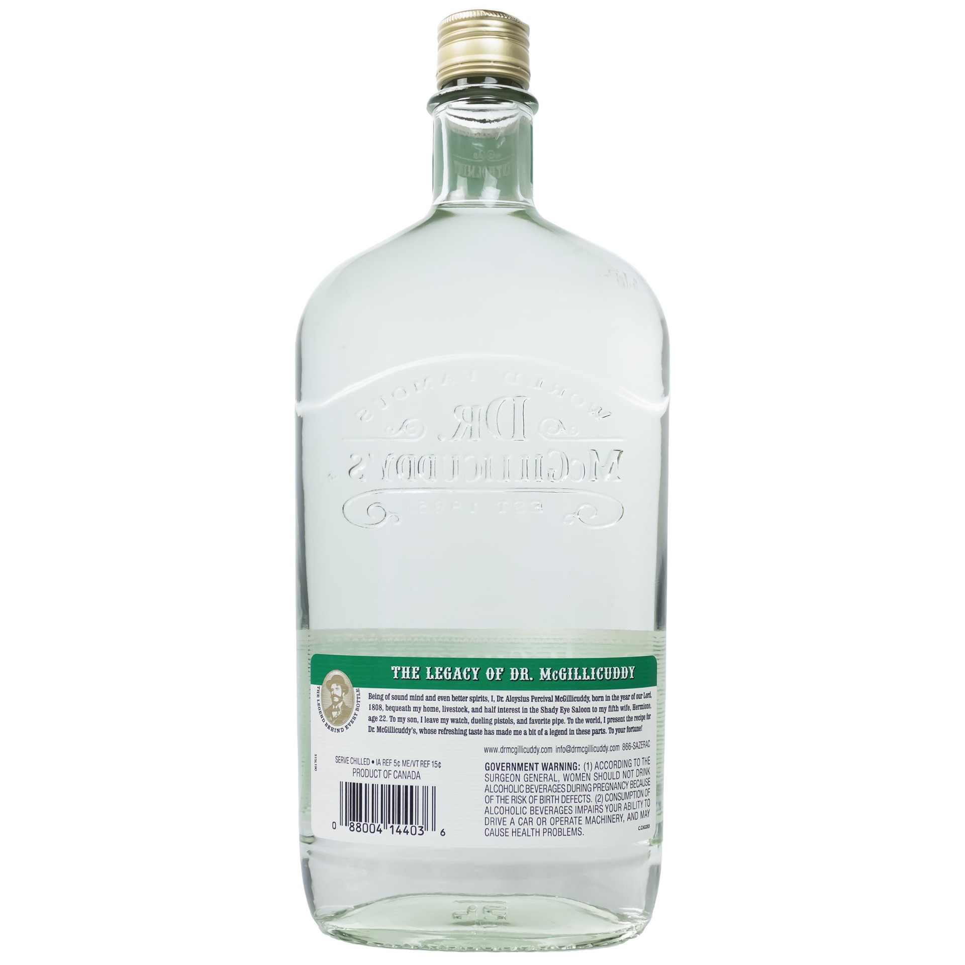 slide 2 of 3, Dr. McGillicuddy's Mentholmint, 1 liter