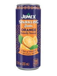Jumex Orange Sparkling Soda, 12 fl oz