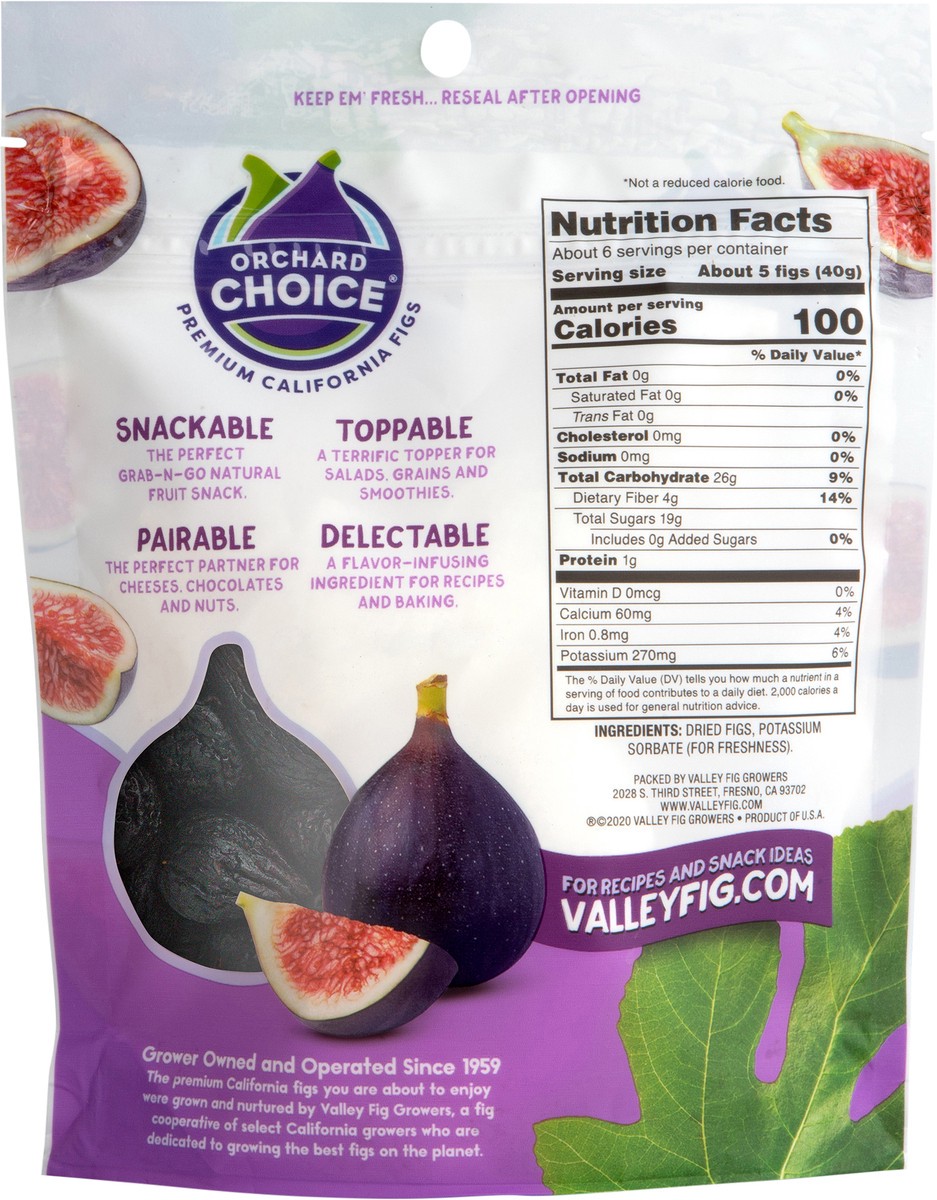 slide 2 of 3, Orchard Choice Premium California Mission Figlets 8 oz Bag, 8 oz